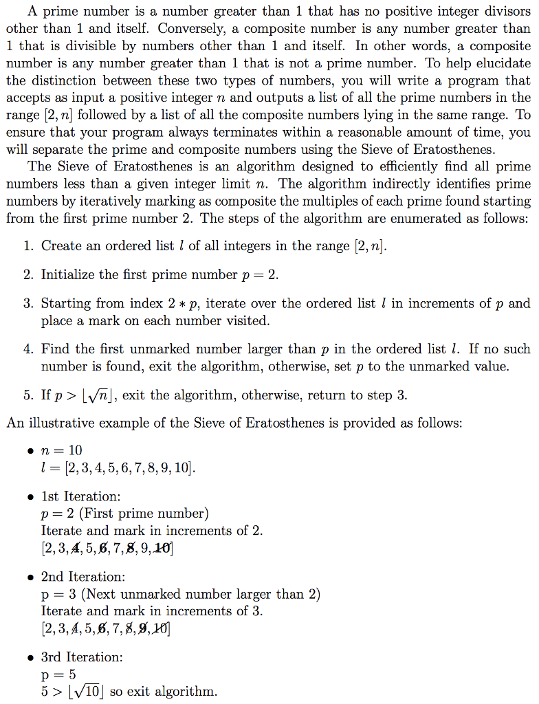 Please write a C++ programming code following those instructions A prime number