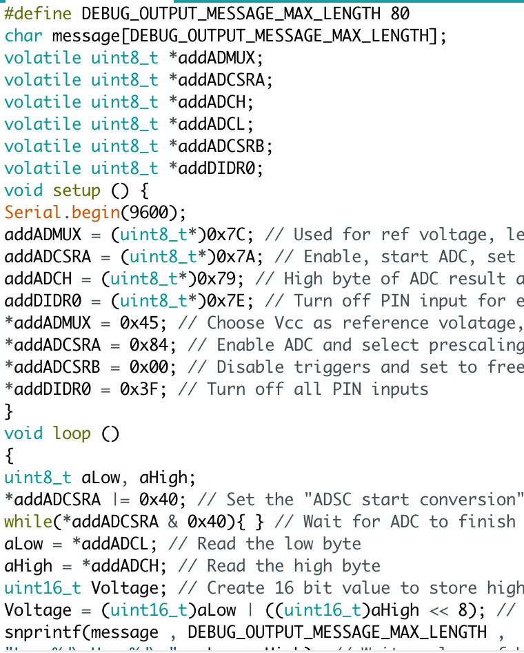 Measuring the Time to Convert Ardunio Write a program to measure the