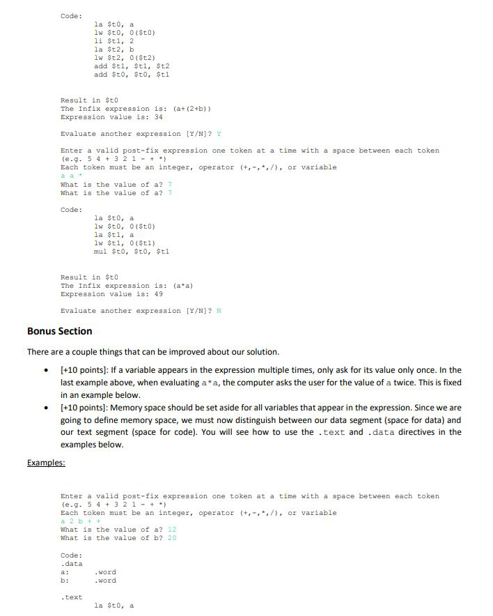 of the code for this example is available on Canvas. You will