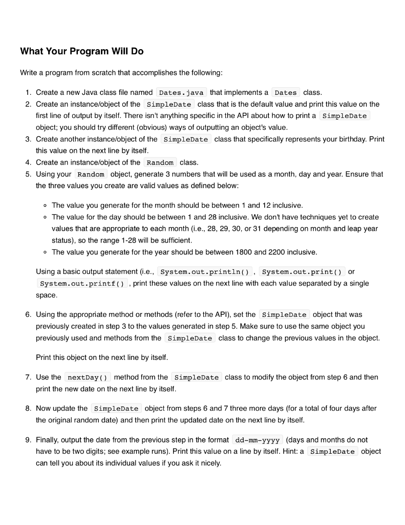 contains Submission Note Even though on-campus students will submit the first page