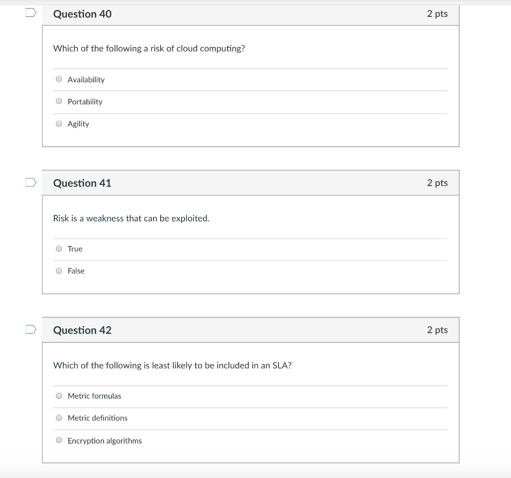 PaaS environment? O low level network management O ready-made environments O virtual