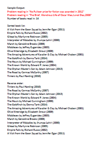 this assignment. Here is the CSV information The Goldfinch Donna Tartt 2014
