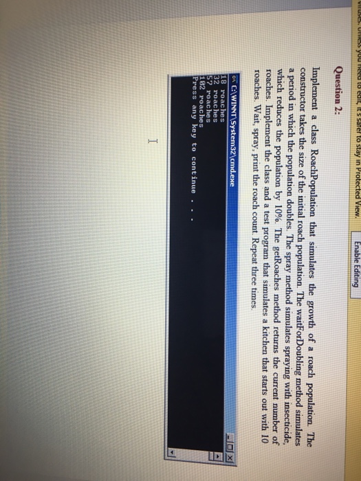 and a price, for example new Product("Toaster", 29.95). Supply methods getName0. getPrice0,