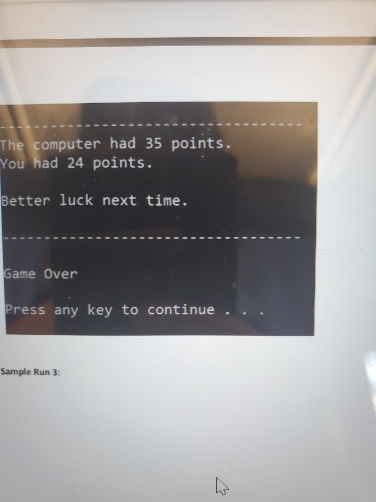 that repeats as long as the player agrees to roll the dice,