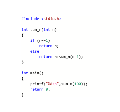 convert the following code from recursive function to iteration ((Function)) (((C program)))