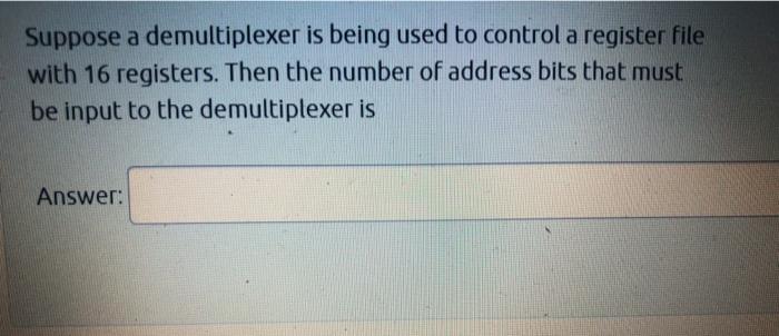 circuit NOT able to execute in one clock cycle? Select one: O