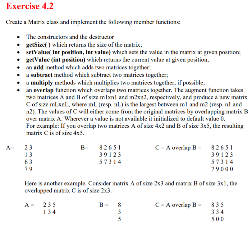 This program has to use pointers for the solution instead of vectors.