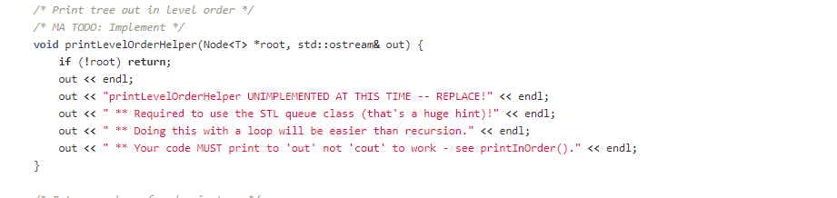template struct Node { public: T value Node left; Node right; static