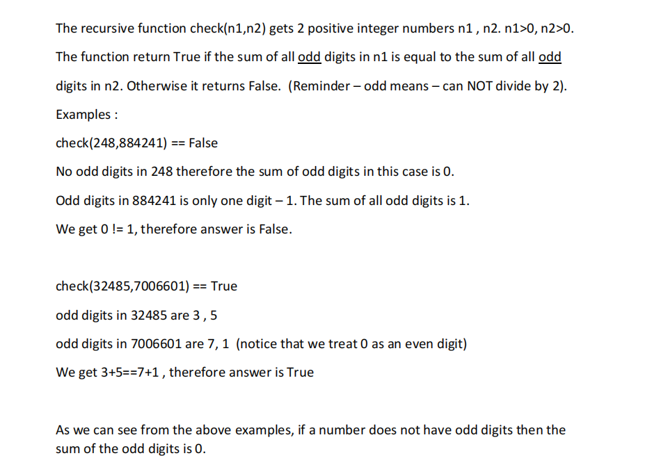 n2. n1>0, n2>0. The function return True if the sum of all