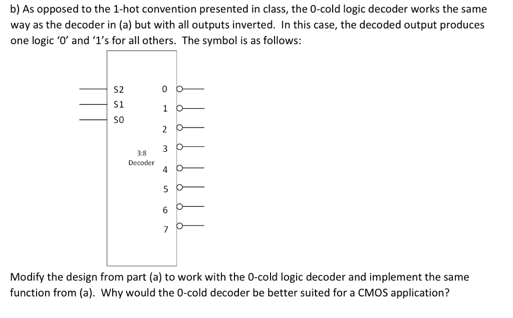 logic and OR gate, implement F(A,B,C) (m3, m7) S2 S1 SO 3:8