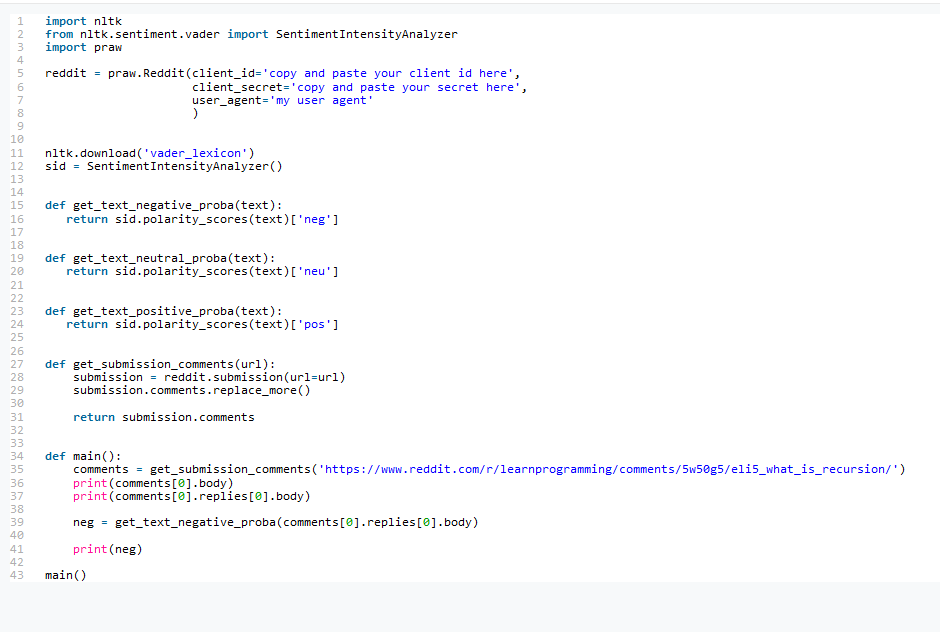 Python You really like Reddit, but you have noticed that some subreddits