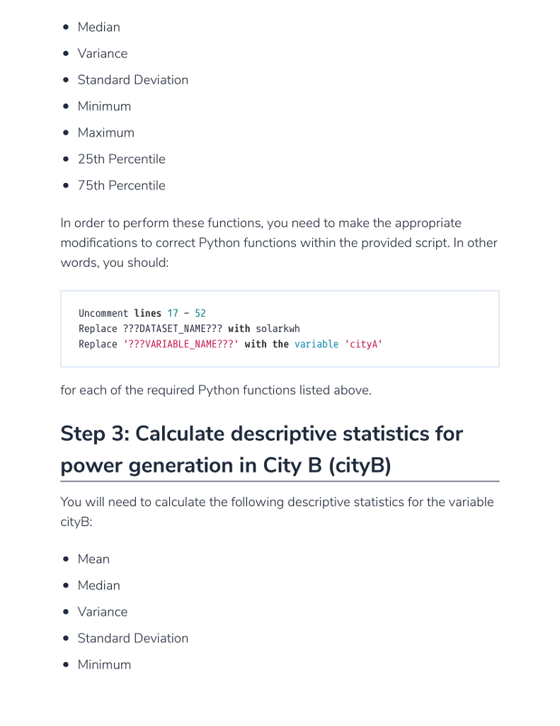 Solar Power Note: The following information and instructions apply to students that
