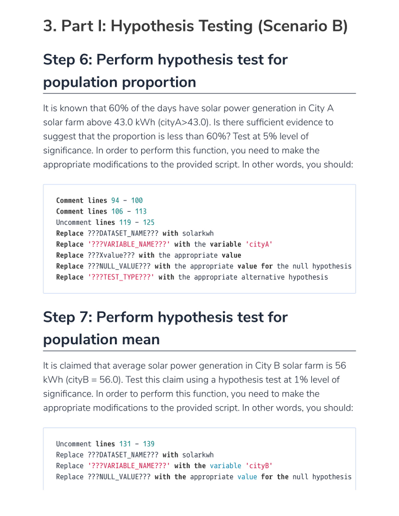 instructor if you have questions about your scenario assignment. If you run