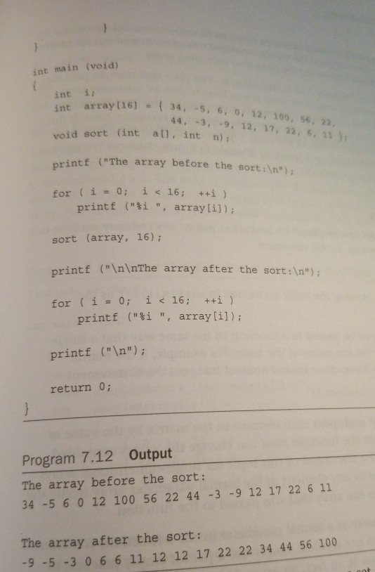 The prompt for ascending should be "a" and descending should be "d".