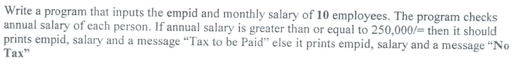  The program should be in C++ Write a program that inputs