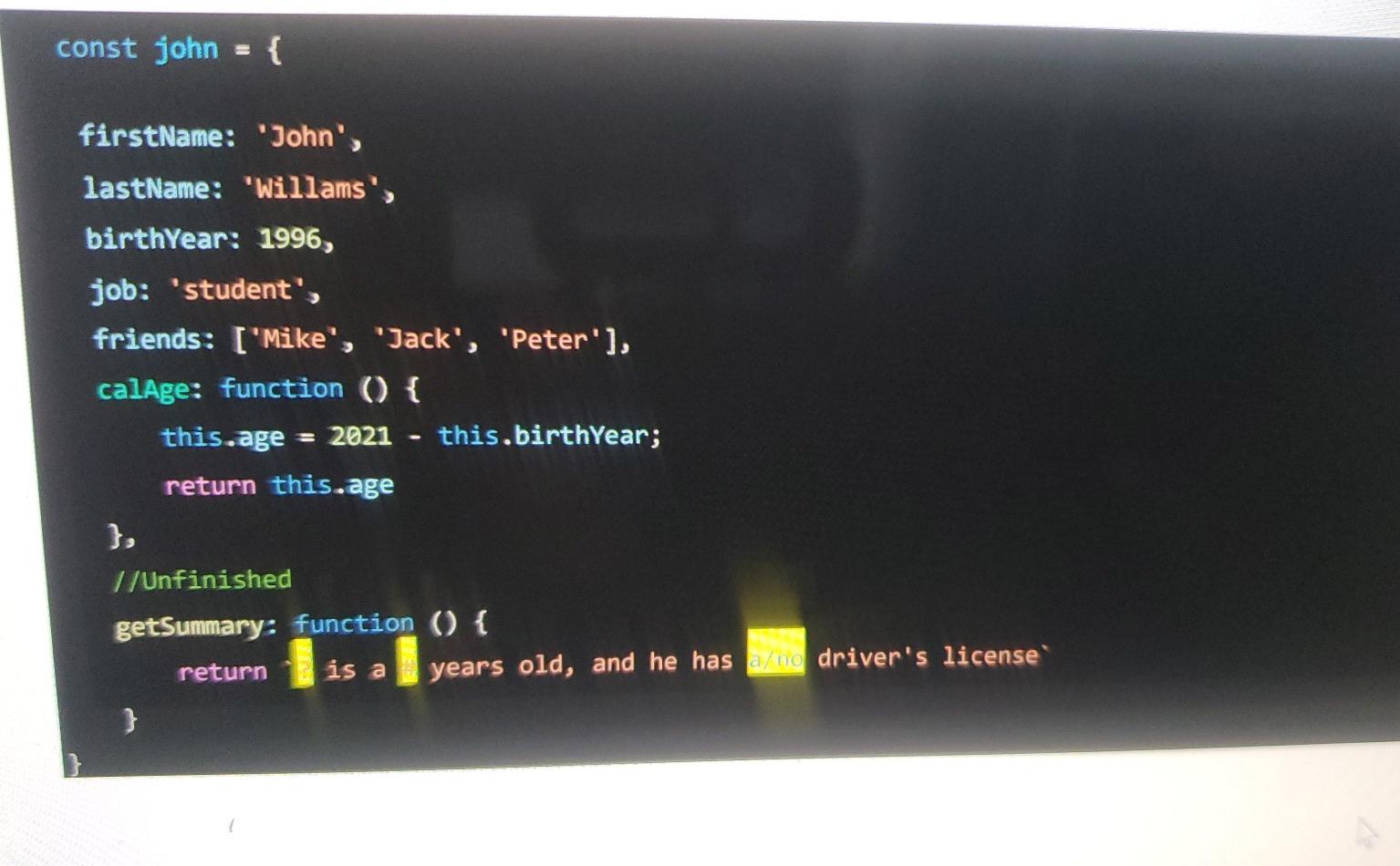 you to do is to write the code for me and I