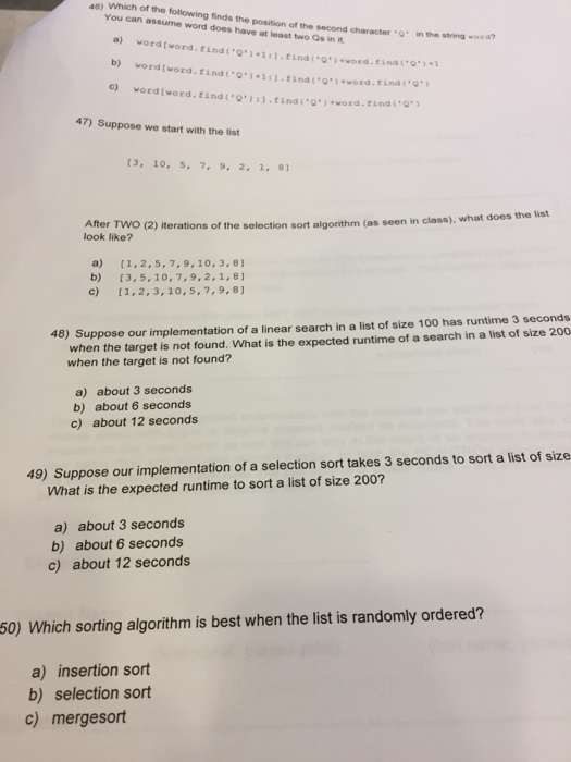  Can I get help with these python programming questions? Which of