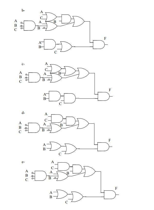(A + B + C) +ABC ]. Complete the following truth table