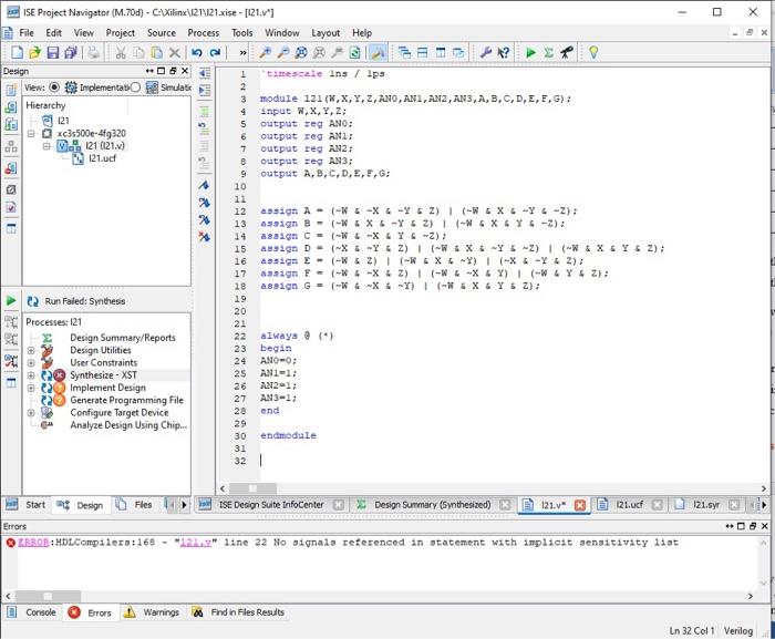 what is the solution one digit 7 segment diplay - 3 X