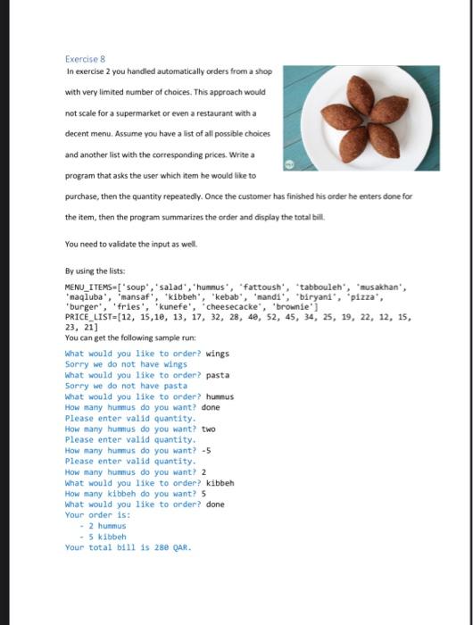 For example, traffic lights are green, then orange then red, then green