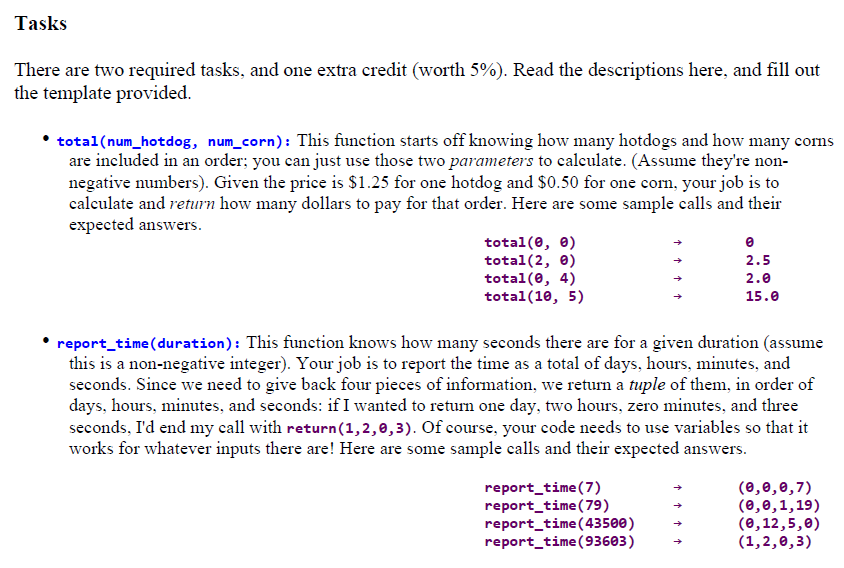 supplying values to use in calculations, asking for names, and so on.