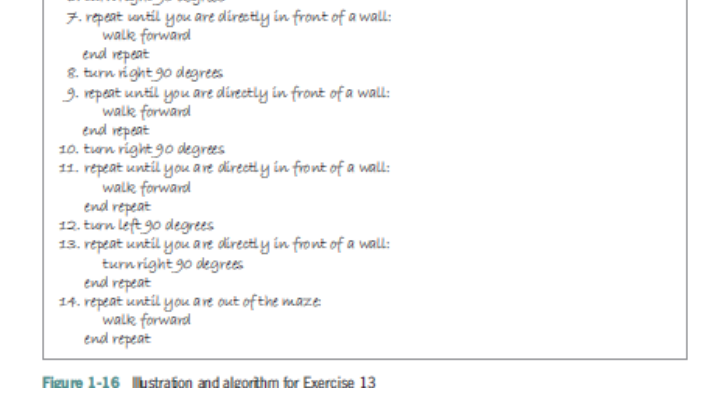 through the maze. Correct the algorithm 13. Robin shoud end up here