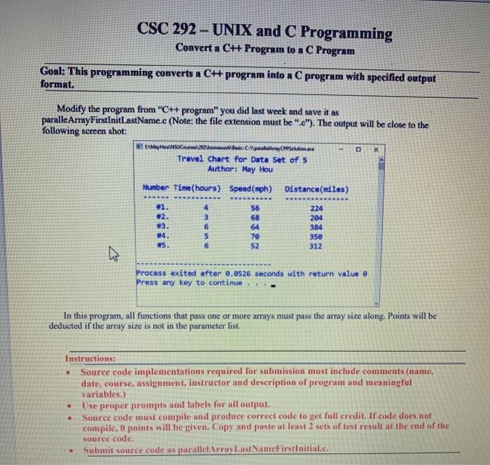 computer programming This is the code from last week: //parallelArrayLastNameFirstInitial.cpp #include #include