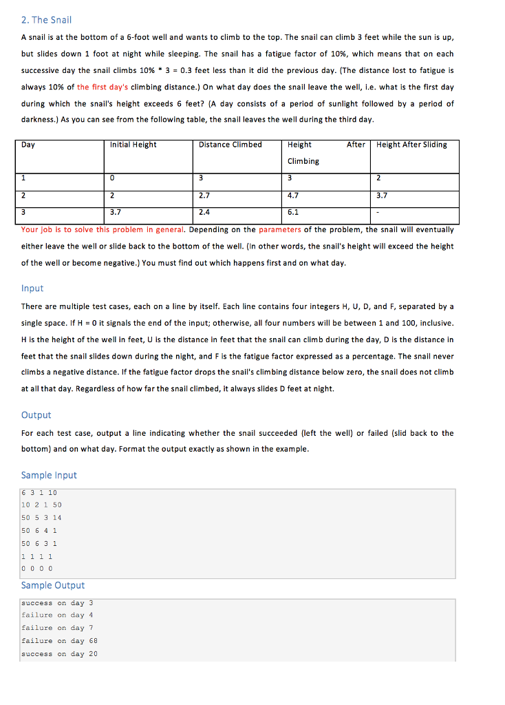 Write a program in C language for this problem. Will rate! 2.