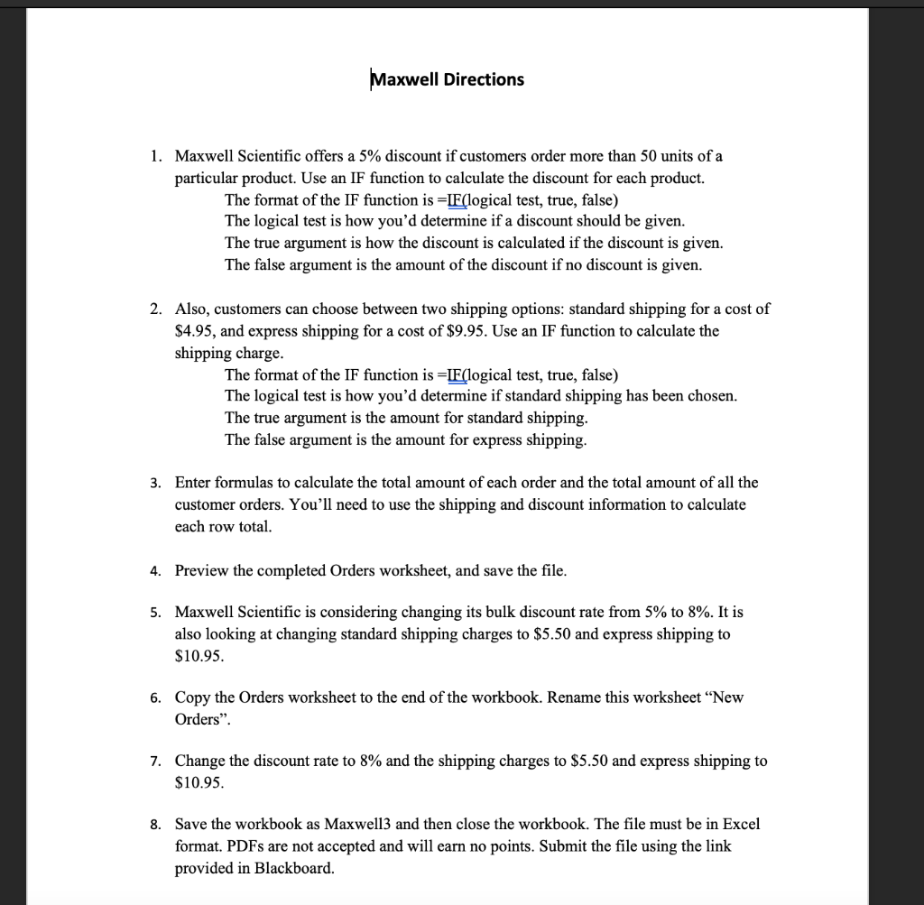 Can someone please help me with this Excel assignment? I figured out