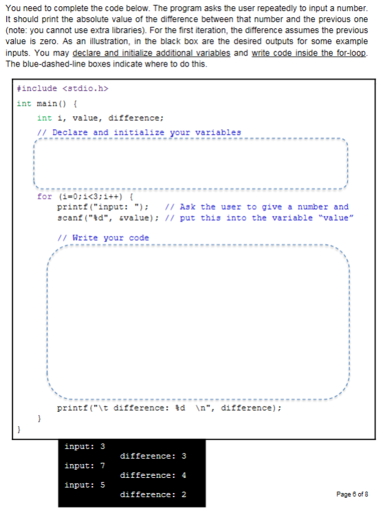  Please solve this problem in languace c, I will upvote if