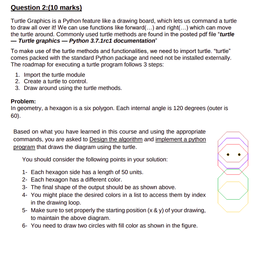 Please answer my question because it is an assessment class : ==================================================================