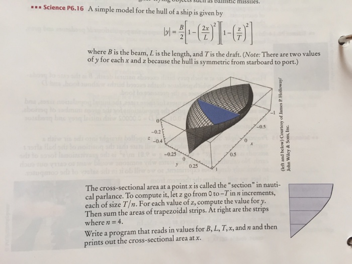  Please help need this in java code P.6.16 A simple model
