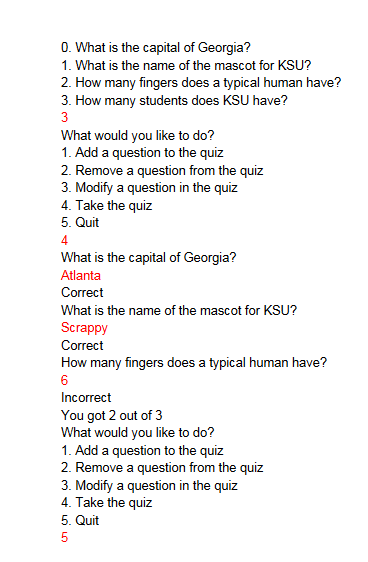 combined into single sections, there should be individual getter and setter functions