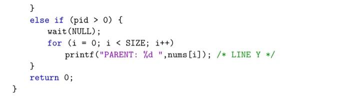 what the output will be at lines X and Y. #include #include