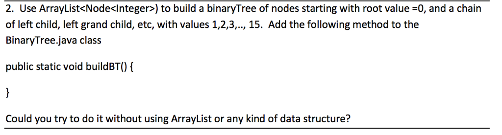  Node.java public class Node { private E info; private Node parent;