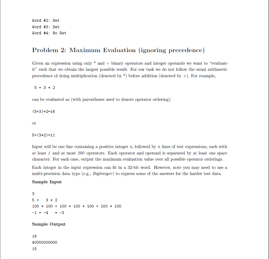 dynamic programming algorithm design. It is worth 5% of your total course