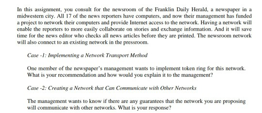 computer networks: please answer the case 2 only based on case 1