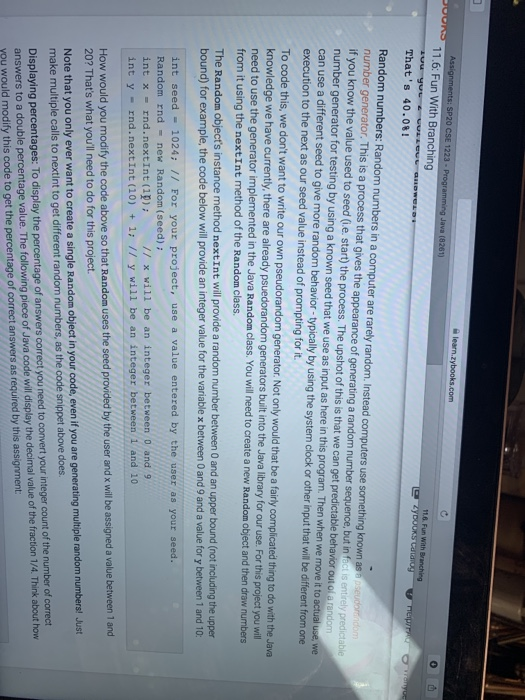 library > CSE 1223: Introduction to Computer Programming in Java home >