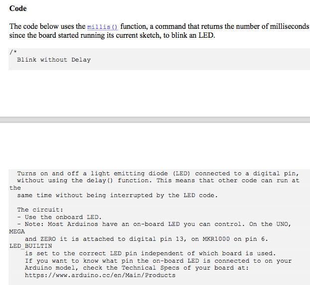 I. Blink Without Delay Sometimes you need to do two things at