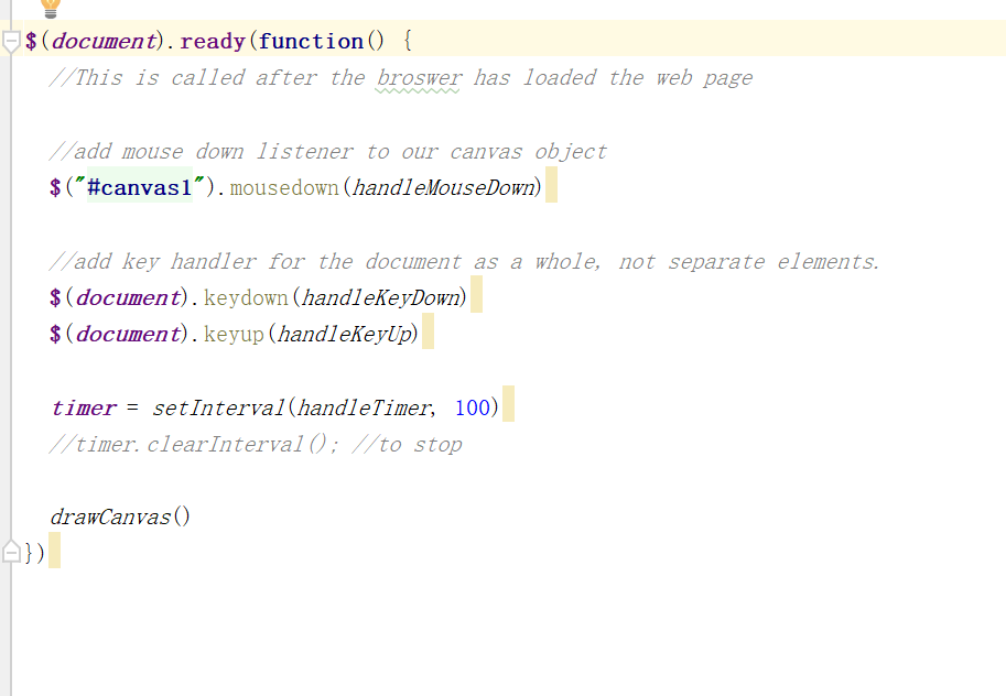 JS and Jquery Comment out each jQuery call and replace it with