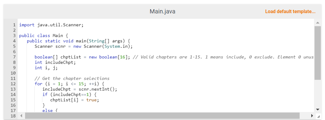 publisher may allow a reader to select a subset of chapters to