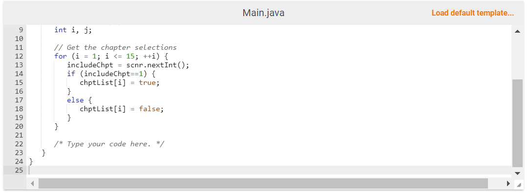 purchase. Given 15 integers that are 0 or 1 indicating whether or