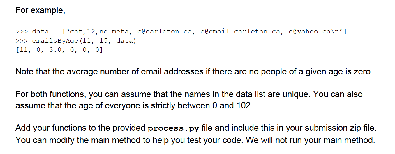 python file with a main method that will be executed when you