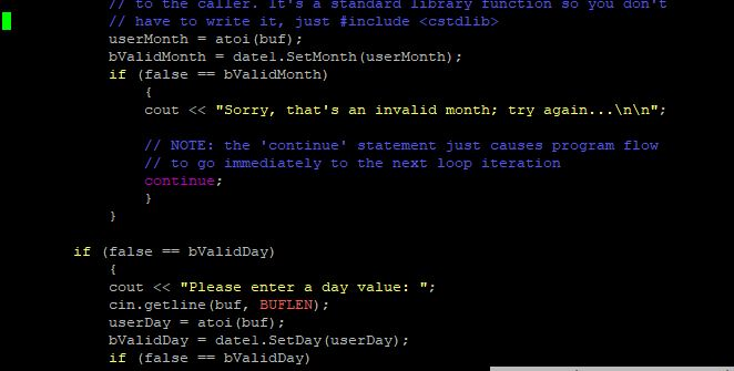 class exist? Well, I'm afraid you're going to have to implement it!