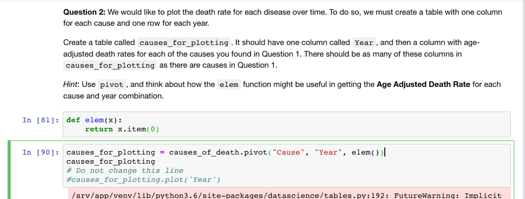 and elem, but I dont know what should go inside of elem