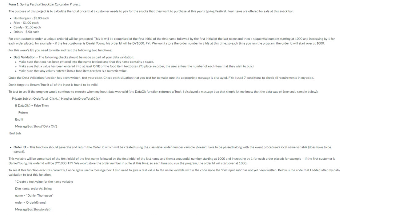 Please help me Im having trouble getting my data validation to work.