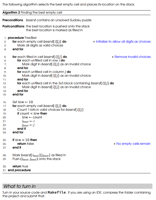 9-by-9 grid; initially, some of the positions are filled with numbers and