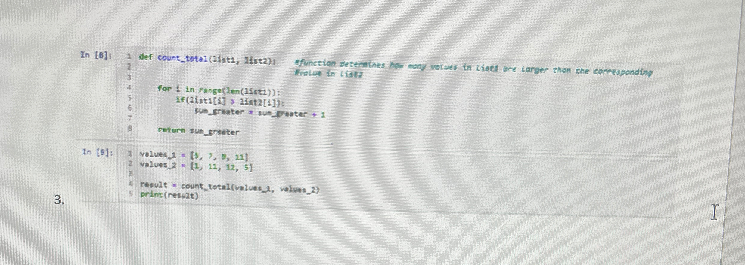  What is wrong with the code below. Please explain what happened