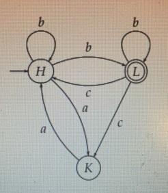 Let = {a, b, c}. Using the systematic method, convert the following