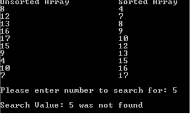 array containing random numbers of random numbers. ? Declare an array of